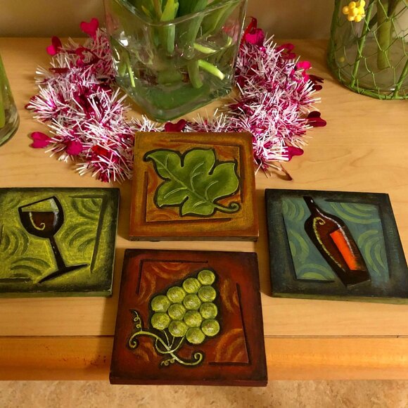 Coasters | Set of 4 Drink Coaster Set - Picture 6 of 9